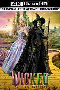 Wicked: Parte II [4K UHD + Blu-ray, 2025] - Pré-venda
