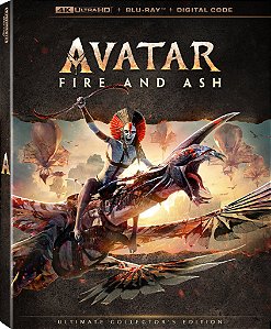 Avatar: Fogo e Cinzas [4K UHD + Blu-ray, 2025] - Pré-venda