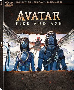 Avatar: Fogo e Cinzas [Blu-ray 3D + Blu-ray, 2025] - Pré-venda