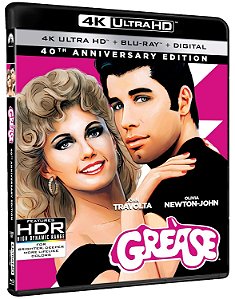 Grease: Nos Tempos da Brilhantina (4K UHD + Blu-ray Remasterizado, 1978) Dublado Legendado