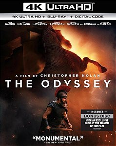 A Odisseia [4K UHD + Blu-ray, 2026] - Pré-venda