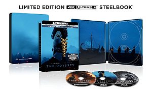 A Odisseia - Steelbook [4K UHD + Blu-ray, 2026] - Pré-venda