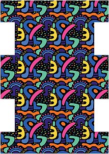 Necessaire Box - Geométrica