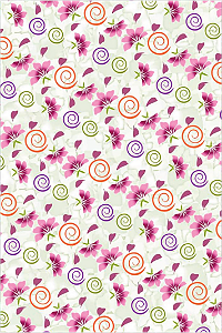 Necessaire Slim - Hibiscos