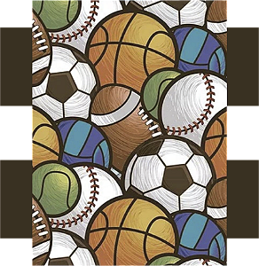 Estojo Box - Bolas Esportivas