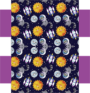 Estojo Box - Foguetes