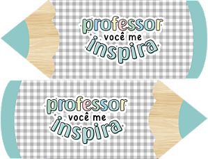 Estojo Lápis - Coleção Professores