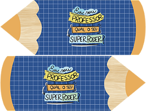 Estojo Lápis - Coleção Professores