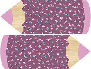 Estojo Lápis - Coleção Colorida