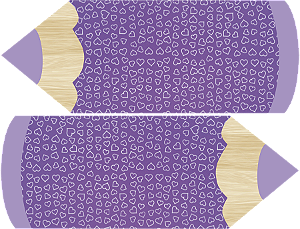 Estojo Lápis - Coleção Colorida