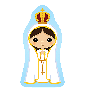 Naninha Sublimada - Nossa Senhora de Fátima