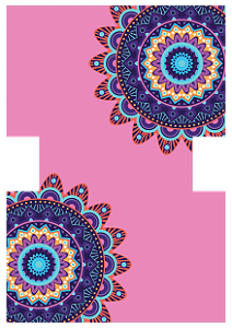 Necessaire Trapézio - Mandala