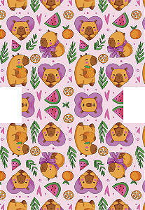 Necessaire Trapézio - Capivara