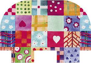 Porta Caneca - Coleção Patchwork