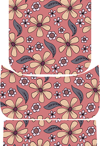 Frasqueira Baú - Floral
