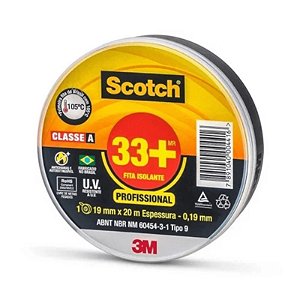 Fita Isolante 20mts 3M Scotch 33+ 19mm