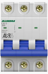DISJUNTOR TRIPOLAR 20A C ALUMBRA ALBR3