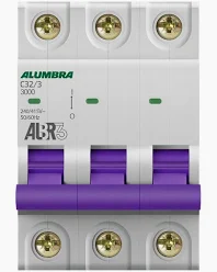 DISJUNTOR TRIPOLAR 32A C ALUMBRA ALBR3