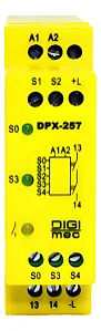 RELE SEGURANCA DIGIMEC DPX-257 T4 24VCA/CC