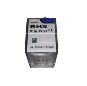 RELE 14 PINOS 110VCC 4 CONT REVERSIVEL BHS BRU-36-4