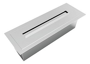 Kit Queimador para Lareira 40cm e Champanheira/Porta bebidas 2x1