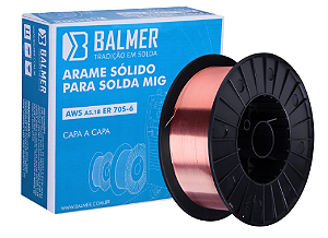 ARAME MIG 1,0MM 15KG RL AWS.18 ER 70S-6 BALMER