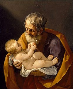 São José e o Menino Jesus - Guido Reni