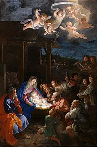 Adoração dos Pastores - Guido Reni