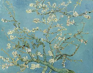 Amoreira em flor (Almond blossom) - Vicent Van Gogh