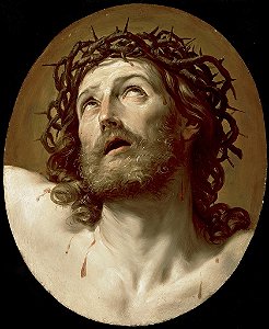 Cabeça de Cristo coroada de espinhos - Guido Reni