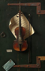 O Velho Violino - William Michael Harnett
