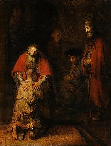 O Retorno do Filho Pródigo - Rembrandt van Rĳn