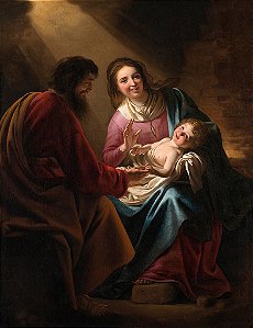 A Sagrada Família - Gerard van Honthorst