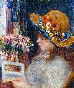 Garota lendo - Pierre-Auguste Renoir