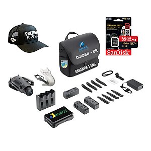 Drone DJI Mavic 4 Pro 512GB Creator Combo (Com tela e saída HDMI) BR- DJI064