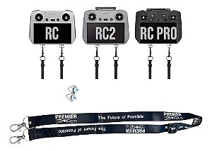 Correia De Pescoço Completa P/ Dji Rc E Rc-2 Mini 3 / 4 Pro