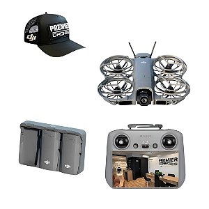 Kit Premier Drone Dji Neo 2 Fly More Combo 3 Baterias C/tela