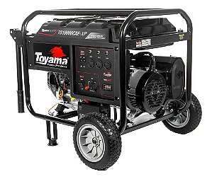 Gerador Toyama TG10000CXE-XP-DR Monofásico 115V/230V, 60HZ, 9KW, Part Eletrica/Manual, com Rodas - Ideal para DJI Agras T25P