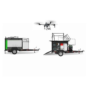 SPAD 75 Com drone T25P - Kit Completo com Gerador / Misturador / 3 Baterias e 1 Carregador