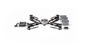 Drone DJI FlyCart 100 com (3 Baterias, Carregador e Controle Plus 2 DJI Delivery)