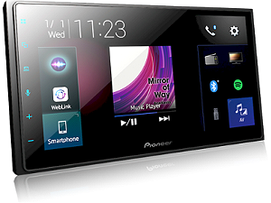 Multimídia Pioneer 6.8” DMH-Z5380TV TV Digital Android Auto Apple CarPlay