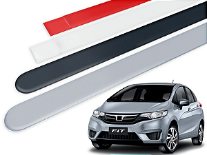 Jogo Friso Lateral Honda Fit 09/.. Ponta Redonda sem Grafia - Tiger