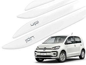 Jogo Friso Lateral Volkswagen Up 4p 14/.. Ponta Facão com Grafia Cromada - Tiger