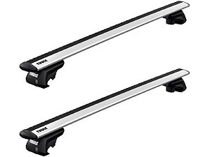 Rack de Teto Thule para Mitsubishi L200 Savana 2009 até 2018 - WingBar Evo Silver