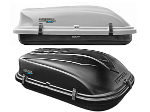 Bagageiro Maleiro Teto Motobul 460 Litros 45kg Universal Preto ou Cinza