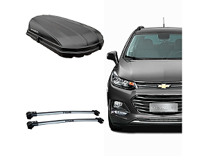 Bagageiro para Chevrolet Tracker 20/.. Maleiro de Teto Motobul + Rack Travessa Prime (Ponto de Fixação na Longarina)