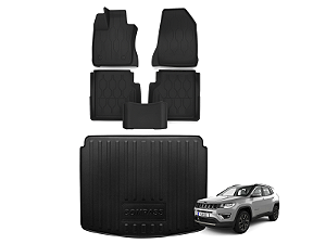 Kit Tapete Bandeja Interior + Porta Malas Compass 16/..