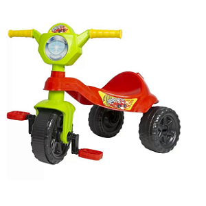 Triciclo Kemotoca Corrida 25kg Velotrol Kendy Brinquedos