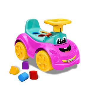 Totokinha Menina Rosa Triciclo Infantil Cardoso Toys