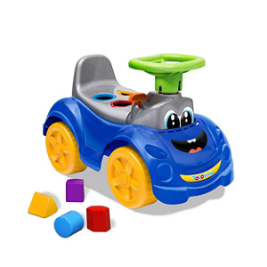 Totokinha Menina Azul Triciclo Infantil Cardoso Toys